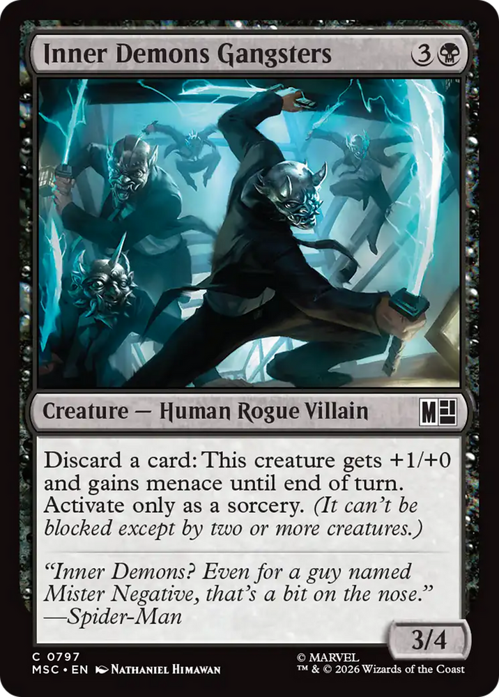 Inner Demons Gangsters [Marvel Super Heroes Commander]