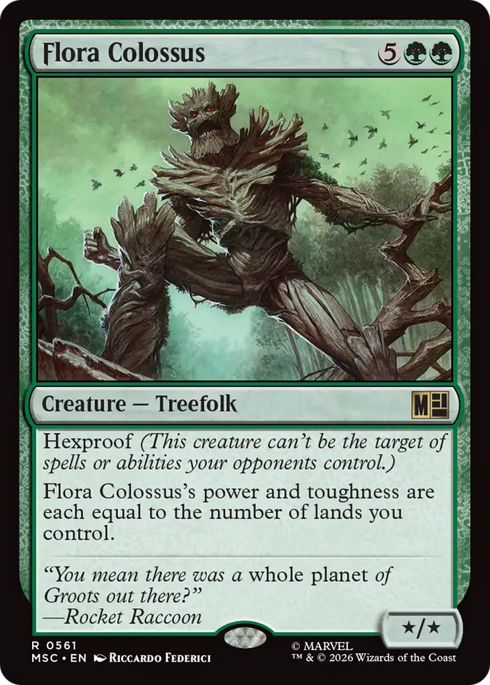 Flora Colossus [Marvel Super Heroes Commander]