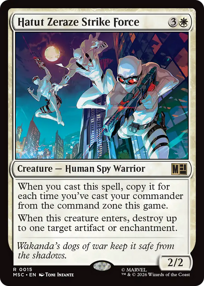 Hatut Zeraze Strike Force [Marvel Super Heroes Commander]