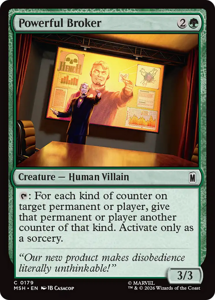 Powerful Broker [Marvel Super Heroes]