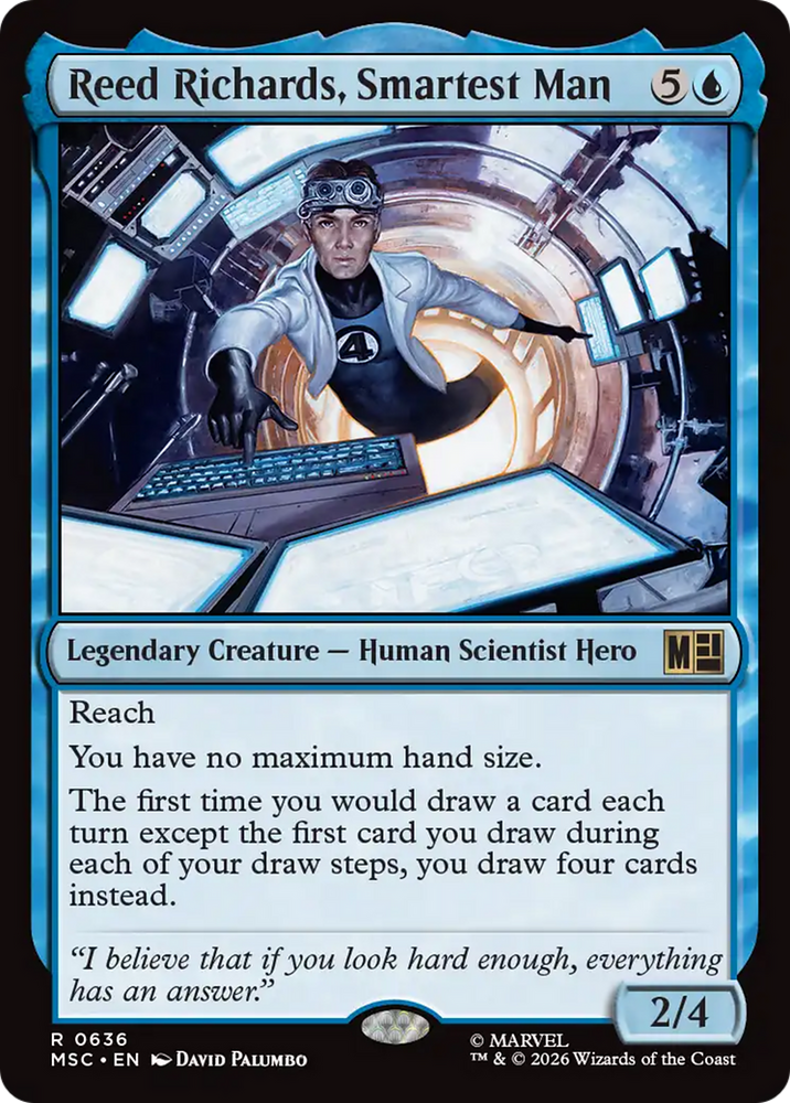 Reed Richards, Smartest Man [Marvel Super Heroes Commander]