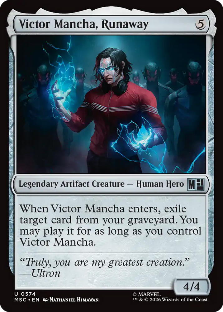 Victor Mancha, Runaway [Marvel Super Heroes Commander]