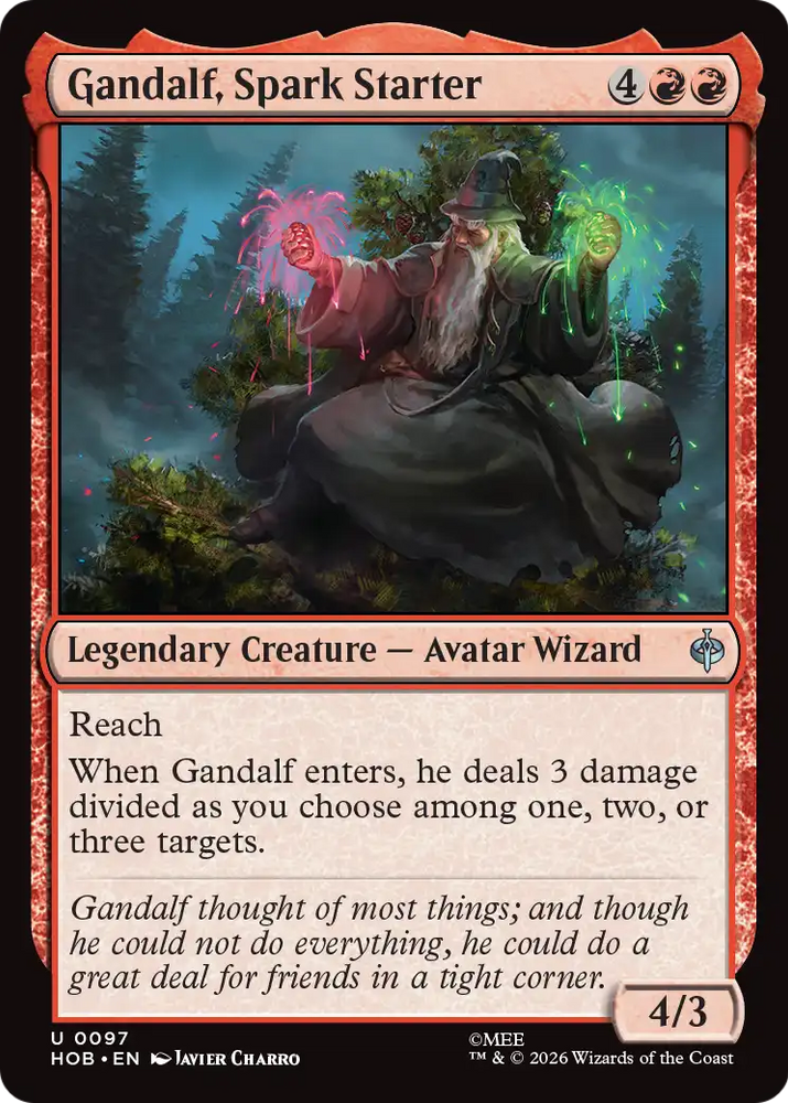 Gandalf, Spark Starter [The Hobbit]