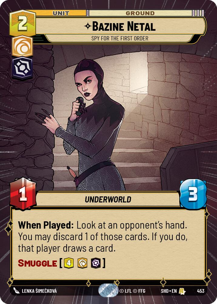 Bazine Netal - Spy for the First Order (453) (Hyperspace) (453) [Shadows of the Galaxy]