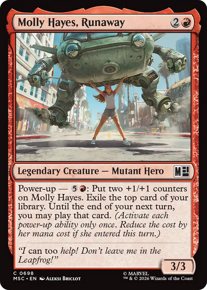 Molly Hayes, Runaway [Marvel Super Heroes Commander]