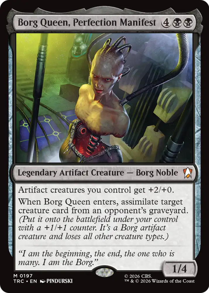 Borg Queen, Perfection Manifest [Star Trek Commander]