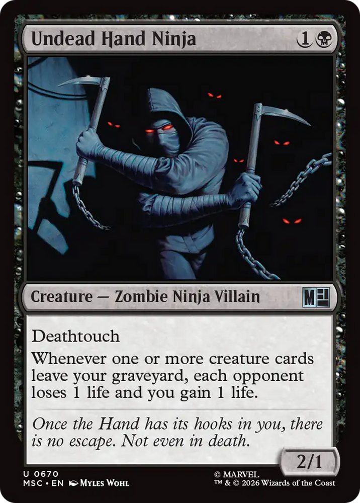 Undead Hand Ninja [Marvel Super Heroes Commander]