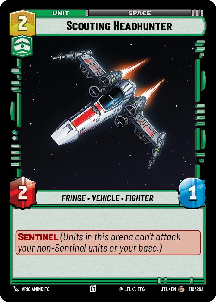 Scouting Headhunter (110/262) (110/262) [Jump to Lightspeed]