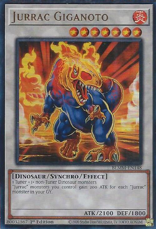Jurrac Giganoto [BLMM-EN148] Ultra Rare