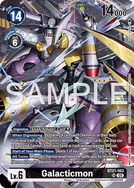 Galacticmon [BT21-062] (2026 Dash Pack Campaign) (Alternate Art - Chinese) [World Convergence]