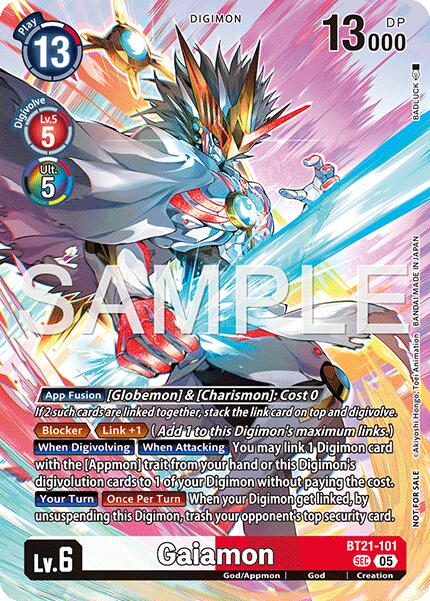 Gaiamon [BT21-101] (2026 Dash Pack Campaign) (Alternate Art - Chinese) [World Convergence]
