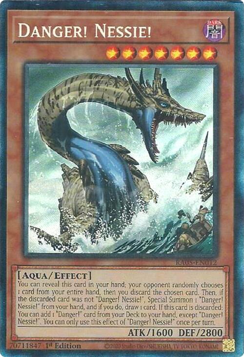 Danger! Nessie! (Collector's Rare) [RA05-EN012] Collector's Rare