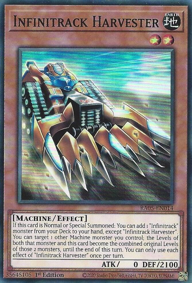Infinitrack Harvester [RA05-EN014] Super Rare