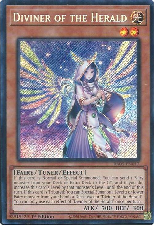 Diviner of the Herald (Secret Rare) [RA05-EN017] Secret Rare