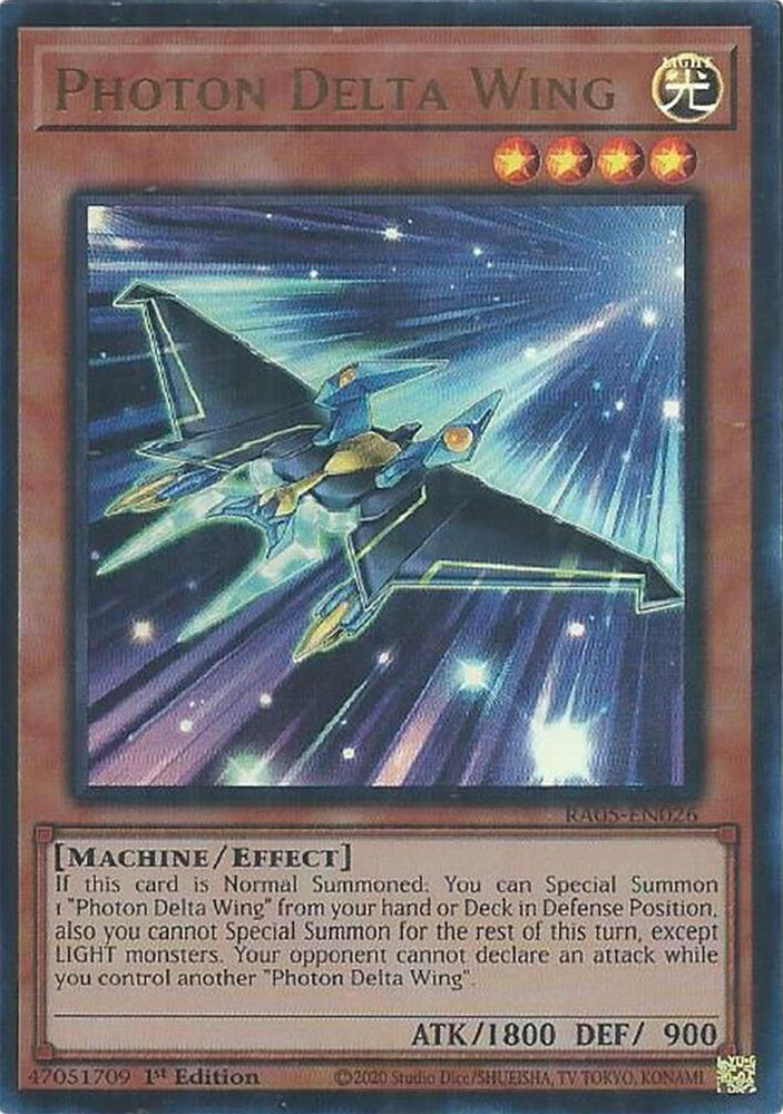 Photon Delta Wing (Ultra Rare) [RA05-EN026] Ultra Rare