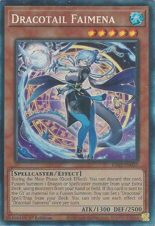 Dracotail Faimena (Collector's Rare) [RA05-EN035] Collector's Rare