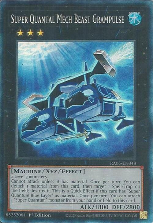 Super Quantal Mech Beast Grampulse (Collector's Rare) [RA05-EN048] Collector's Rare