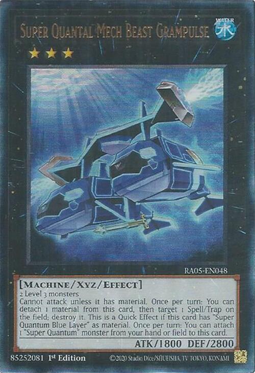 Super Quantal Mech Beast Grampulse (Ultimate Rare) [RA05-EN048] Ultimate Rare