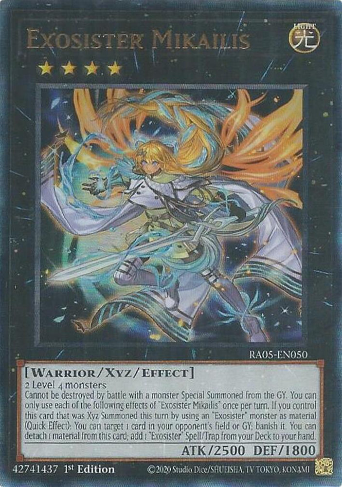 Exosister Mikailis (Ultimate Rare) [RA05-EN050] Ultimate Rare