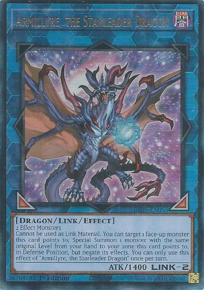 Armillyre, the Starleader Dragon (Ultimate Rare) [RA05-EN055] Ultimate Rare