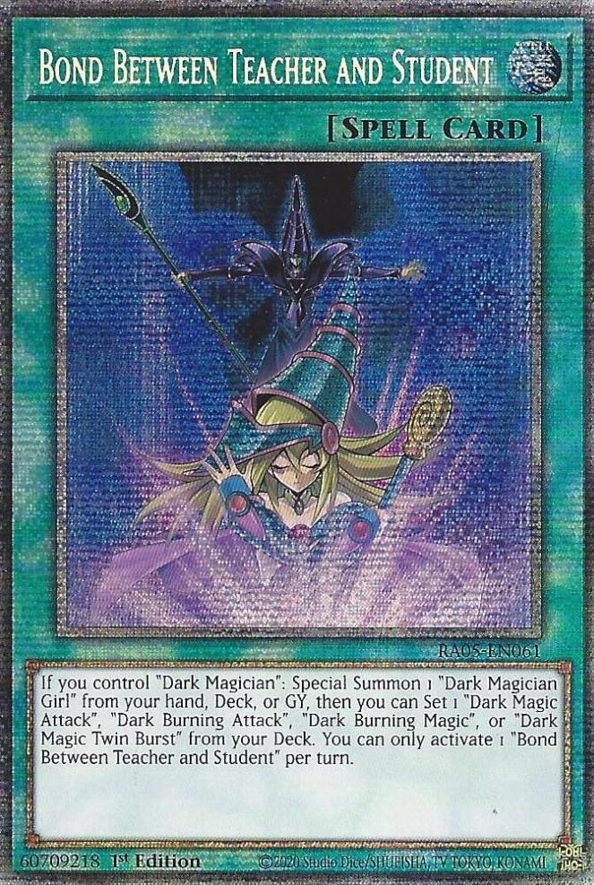 Bond Between Teacher and Student [RA05-EN061] Super Rare
