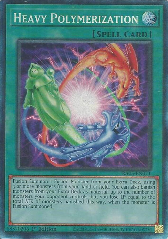 Heavy Polymerization (Collector's Rare) [RA05-EN071] Collector's Rare