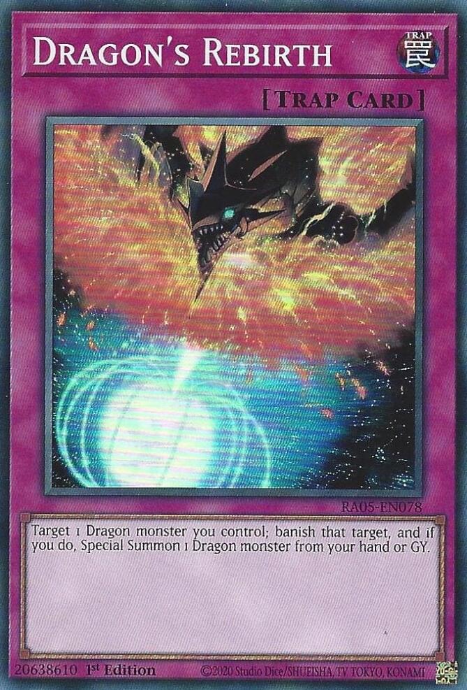 Dragon's Rebirth [RA05-EN078] Super Rare