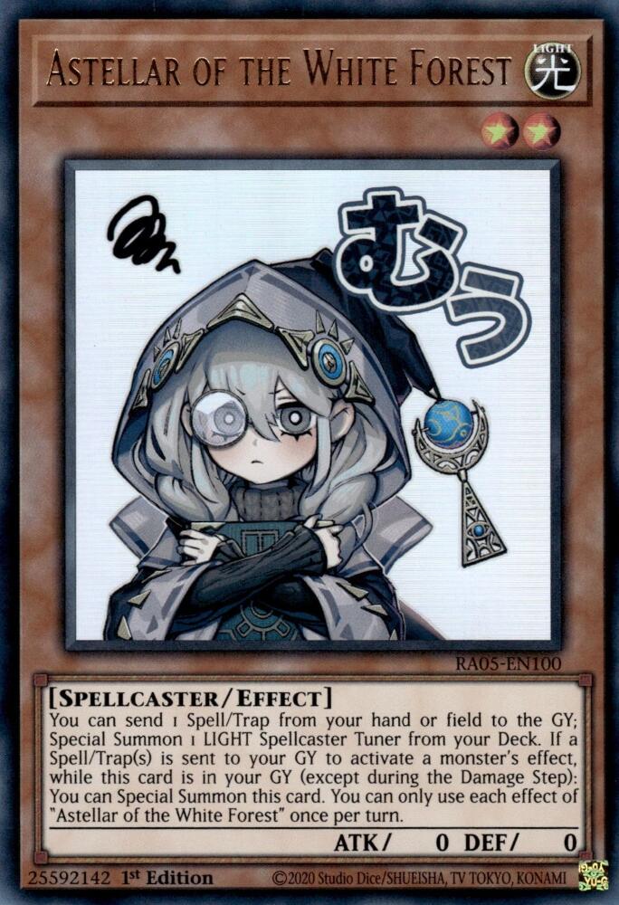 Astellar of the White Forest [RA05-EN100] Ultra Rare