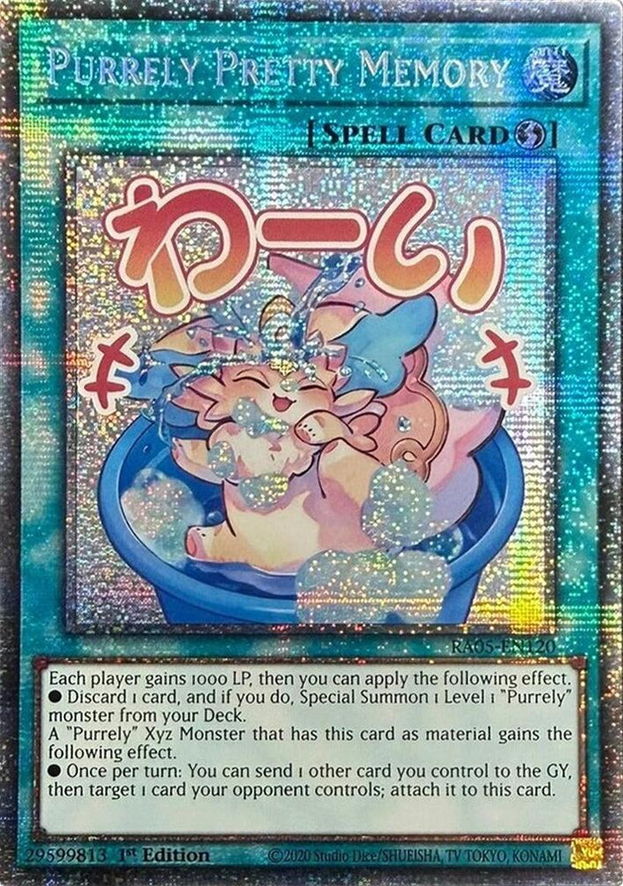 Purrely Pretty Memory (Starlight Rare) [RA05-EN120] Starlight Rare
