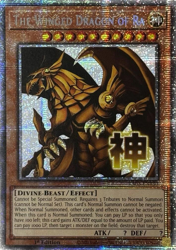 The Winged Dragon of Ra (Starlight Rare) [RA05-EN130] Starlight Rare