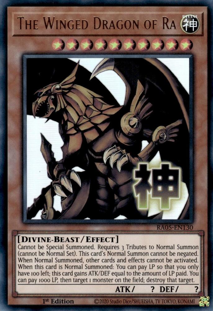 The Winged Dragon of Ra [RA05-EN130] Ultra Rare