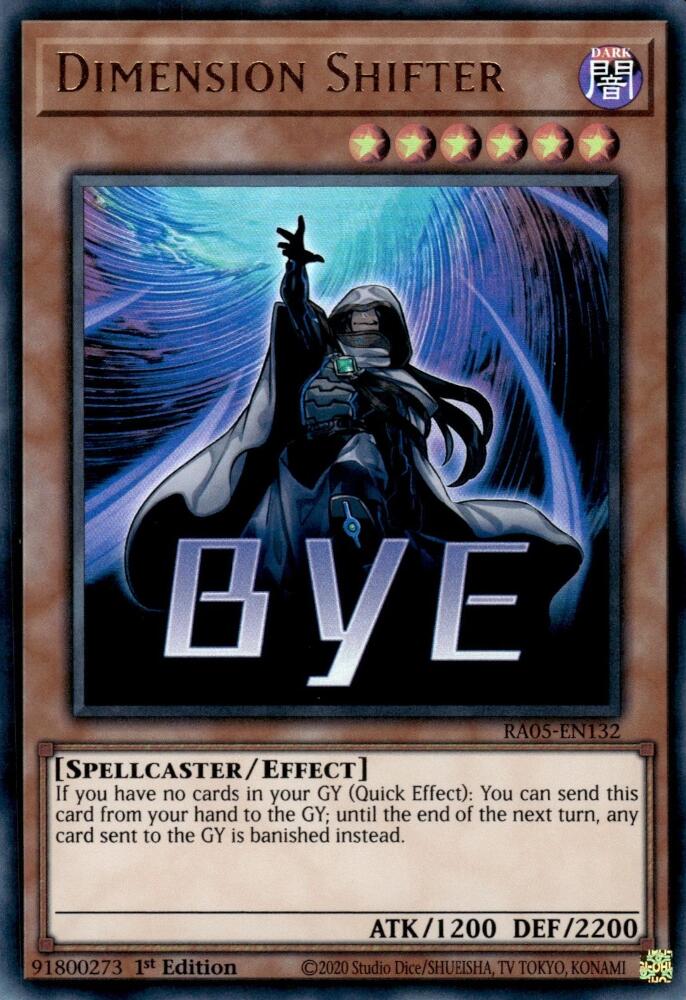 Dimension Shifter [RA05-EN132] Ultra Rare