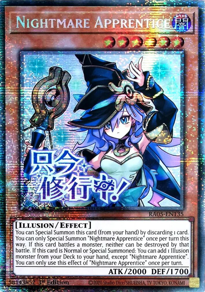 Nightmare Apprentice (Starlight Rare) [RA05-EN135] Starlight Rare