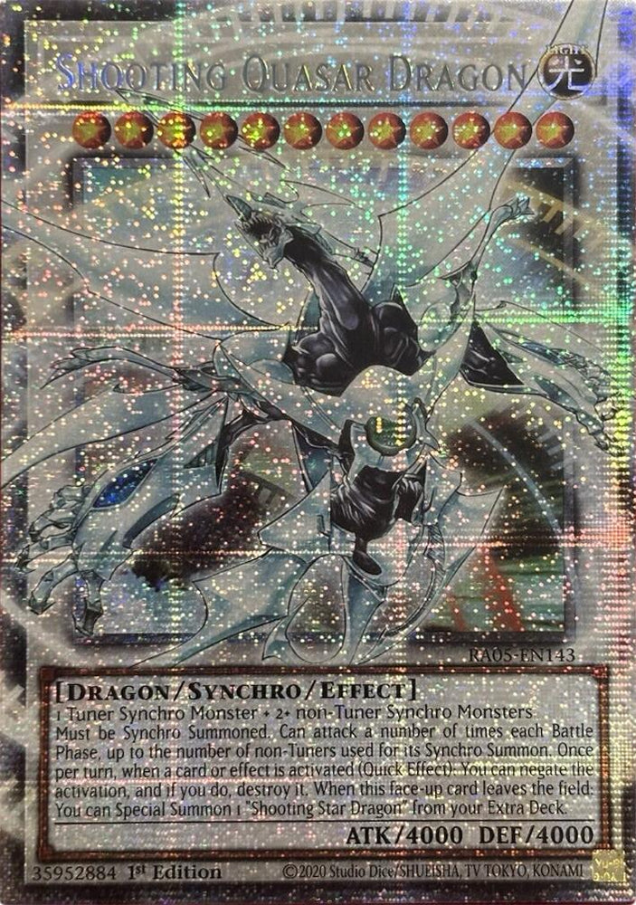 Shooting Quasar Dragon (Starlight Rare) [RA05-EN143] Starlight Rare