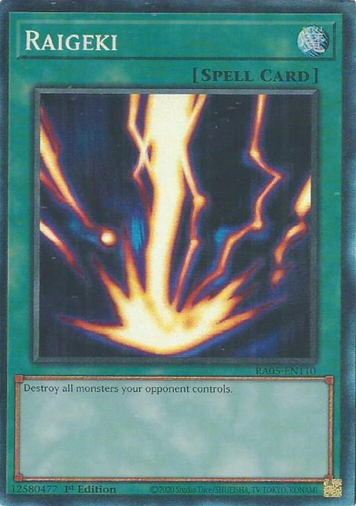 Raigeki (Collector's Rare) [RA05-EN110] Collector's Rare