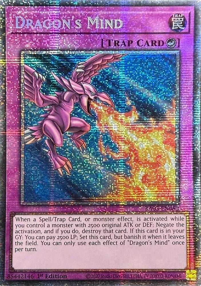 Dragon's Mind (Starlight Rare) [RA05-EN082] Starlight Rare