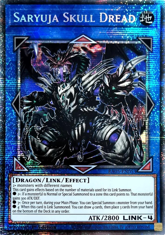 Saryuja Skull Dread (Starlight Rare) [RA05-EN053] Starlight Rare