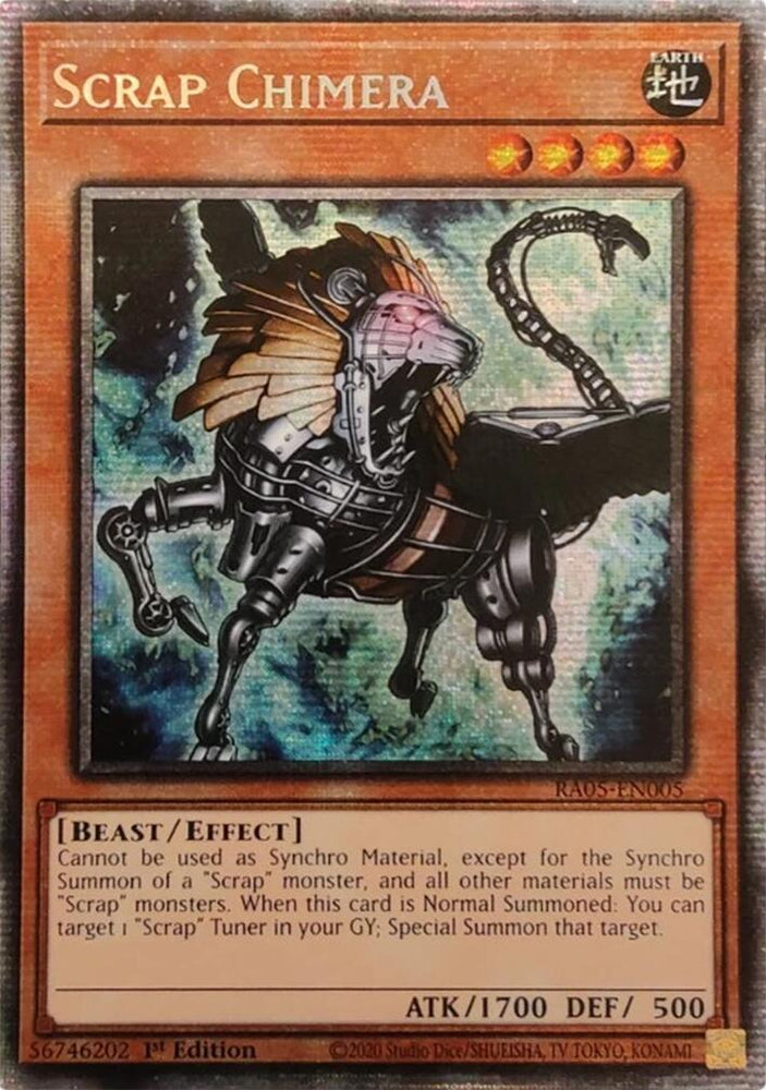 Scrap Chimera (Starlight Rare) [RA05-EN005] Starlight Rare