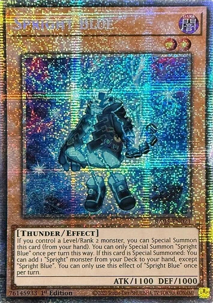 Spright Blue (Starlight Rare) [RA05-EN021] Starlight Rare