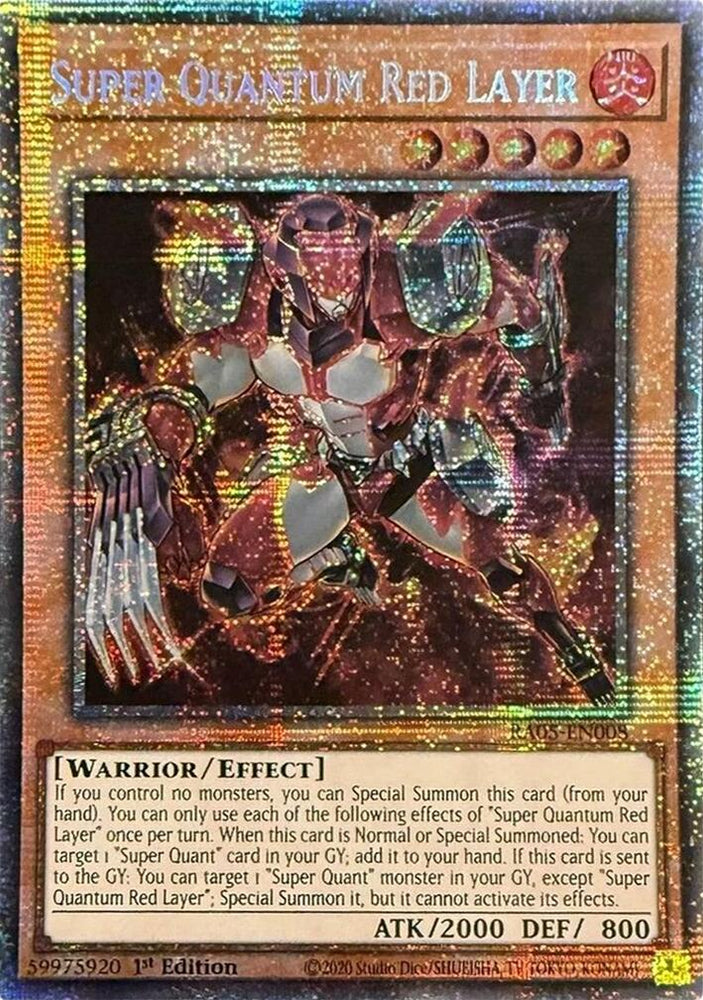 Super Quantum Red Layer (Starlight Rare) [RA05-EN008] Starlight Rare