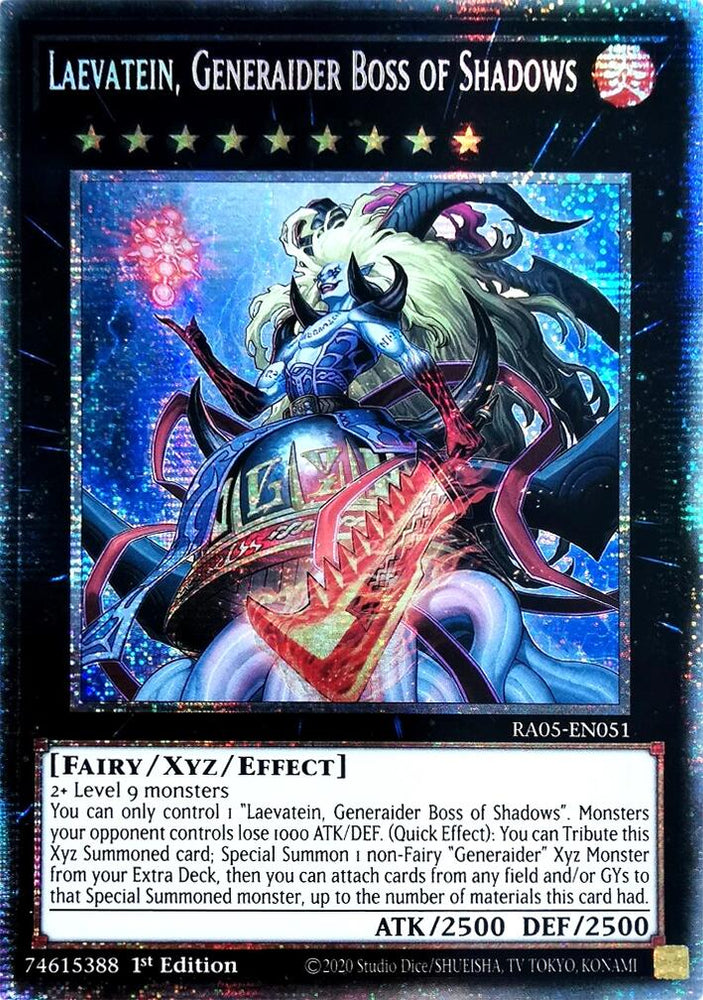 Laevatein, Generaider Boss of Shadows (Starlight Rare) [RA05-EN051] Starlight Rare