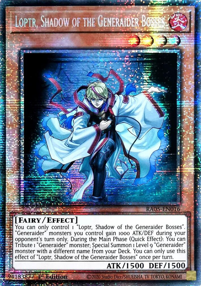 Loptr, Shadow of the Generaider Bosses (Starlight Rare) [RA05-EN016] Starlight Rare