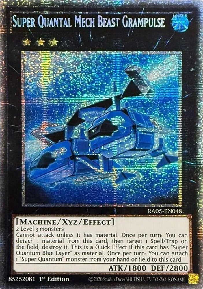 Super Quantal Mech Beast Grampulse (Starlight Rare) [RA05-EN048] Starlight Rare