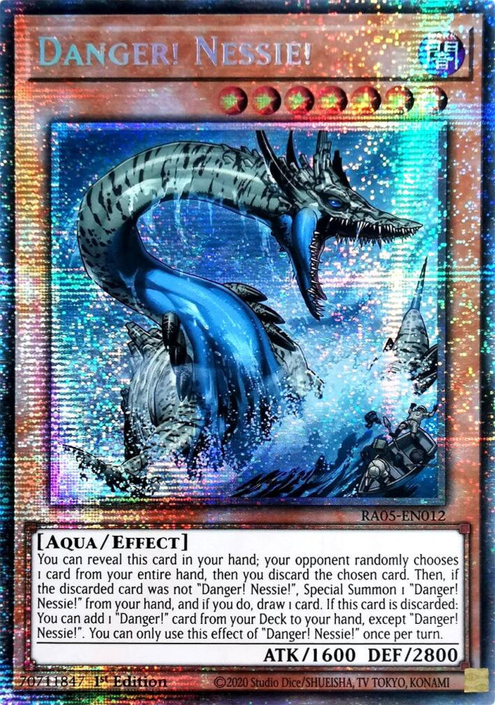 Danger! Nessie! (Starlight Rare) [RA05-EN012] Starlight Rare