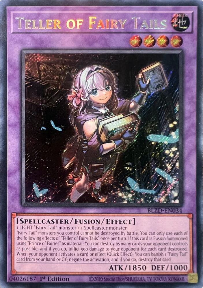 Teller of Fairy Tails [BLZD-EN034] Secret Rare
