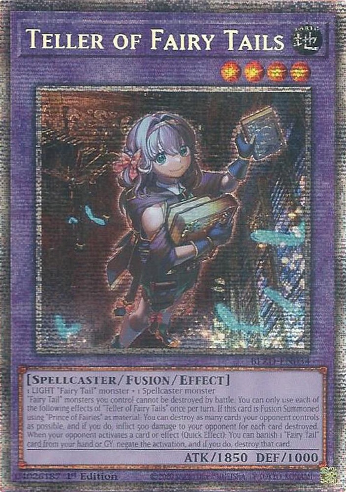 Teller of Fairy Tails (Starlight Rare) [BLZD-EN034] Starlight Rare