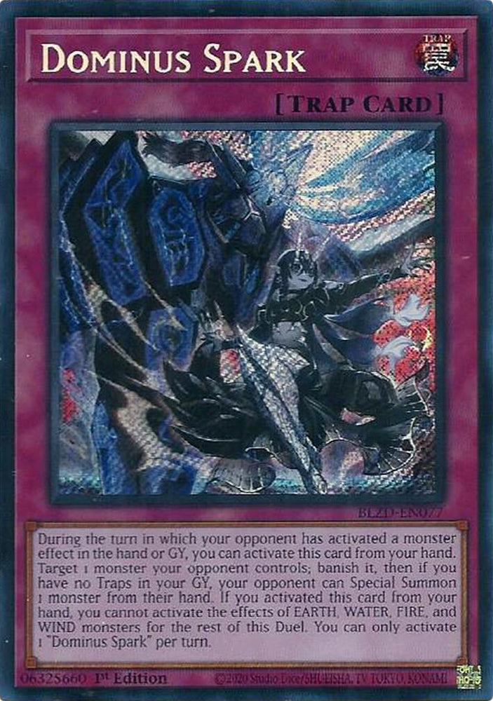Dominus Spark [BLZD-EN077] Secret Rare