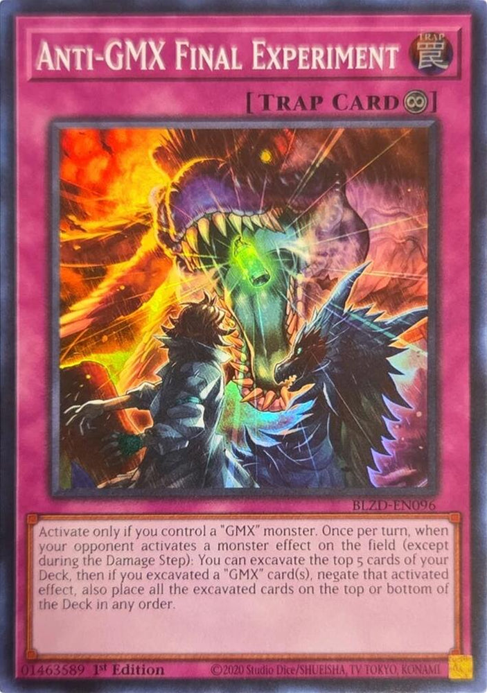 Anti-GMX Final Experiment [BLZD-EN096] Super Rare