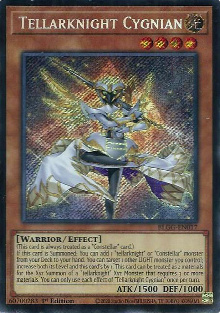 Tellarknight Cygnian [BLGG-EN017] Secret Rare