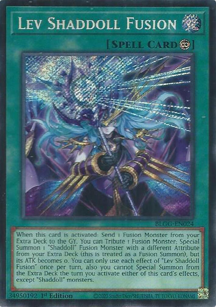 Lev Shaddoll Fusion [BLGG-EN024] Secret Rare